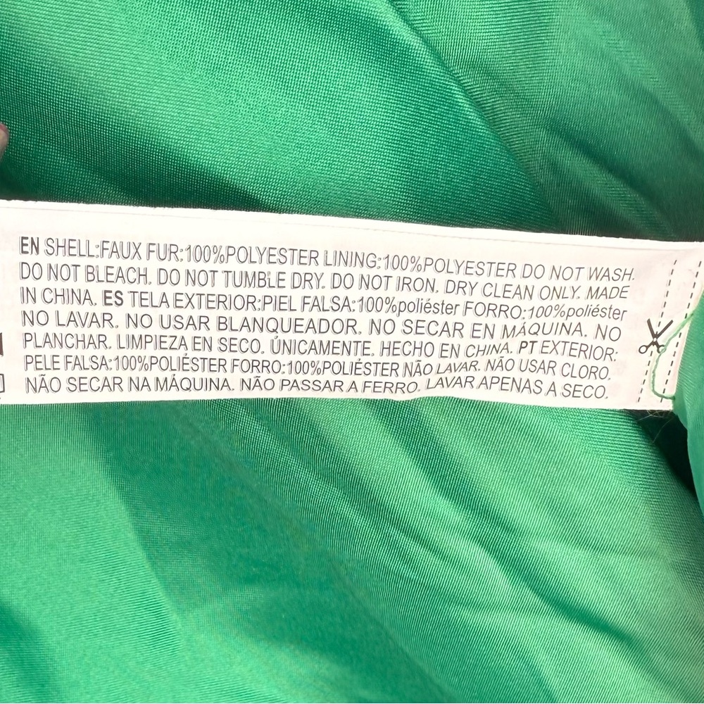Forever 21 Vibrant Green Teddy Jacket - Picture 9 of 16